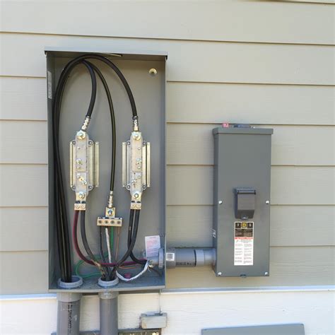 meter box with service disconnect